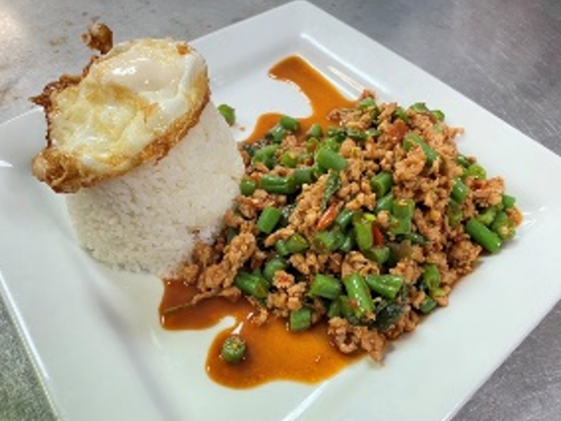 Bangkok Chili Bomb and Fried Egg