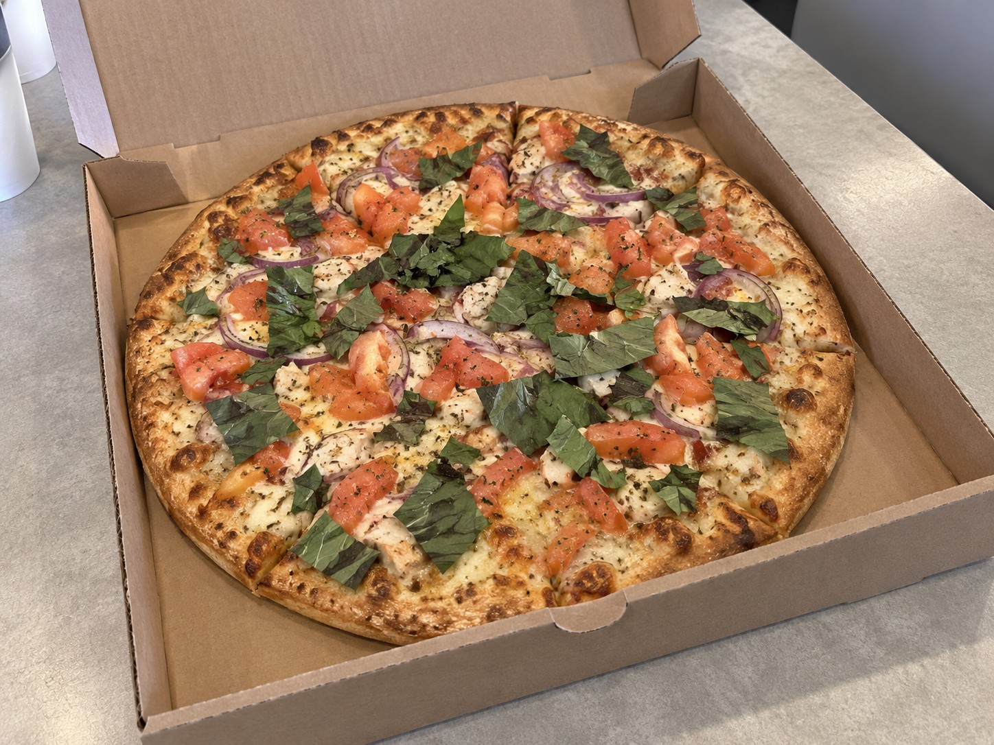 Chicken Pizzas