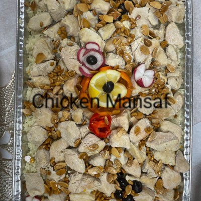Chicken Mansaf with Rice (Catering)