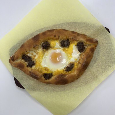 Small Sujuk Kachapuri 1/2 Size (One Egg)