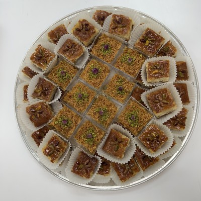 Nammoura and knafe Cups Tray 