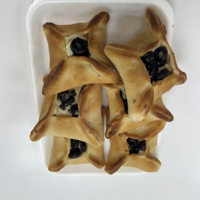 Mini Black Olives Pies ( burek) 6 pieces 