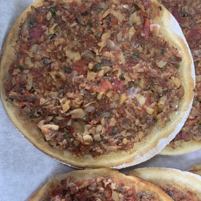Vegetarian Lahmajun 