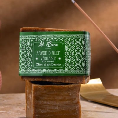 Authentic Syrian Aleppo Bay leaves Soap 