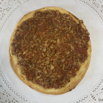 12 Regular Size Vegetarian Lahmajun 