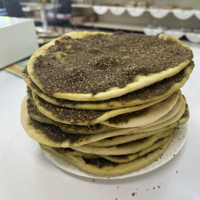 12 Regular Size Zaatar Manaeesh 