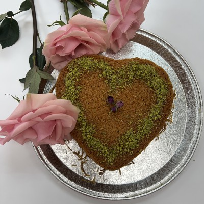 Heart shape Knafeh 