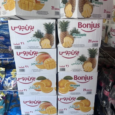 Bonjus box with 21 juice 🧃 