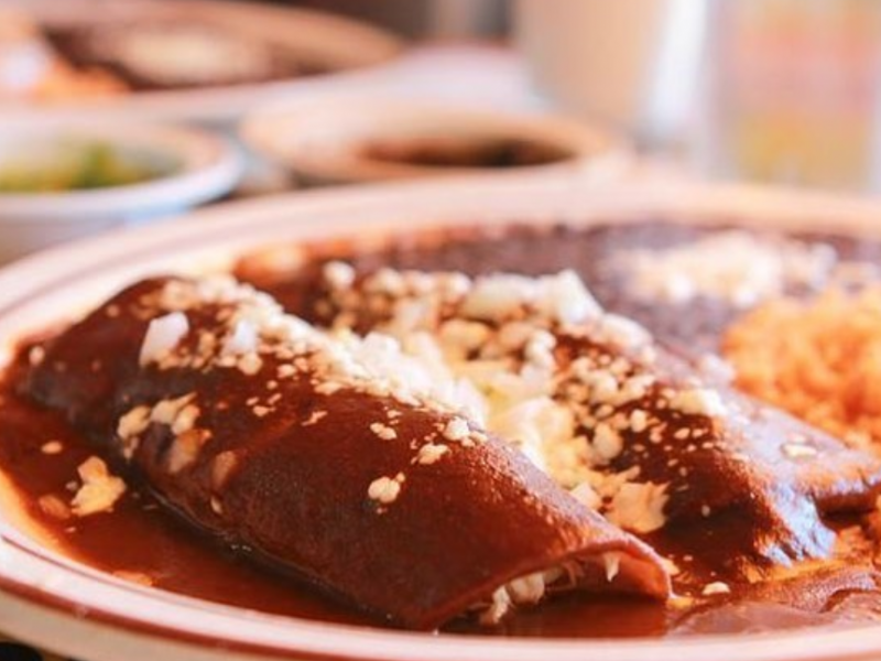 Enchiladas de Mole