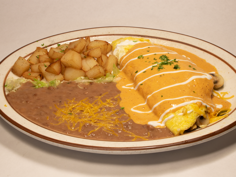Omelet con Chipotle