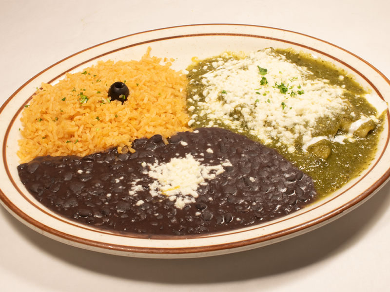 Enchiladas Verdes
