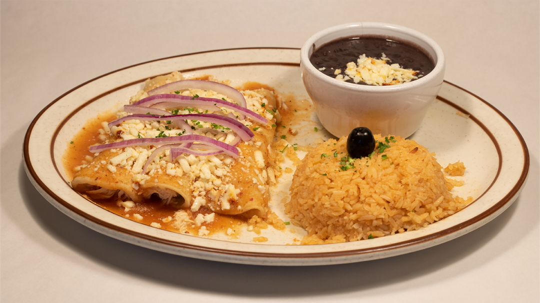 Enchiladas Rancheras La Cabañita