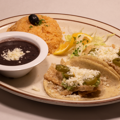 2 Taco Plate
