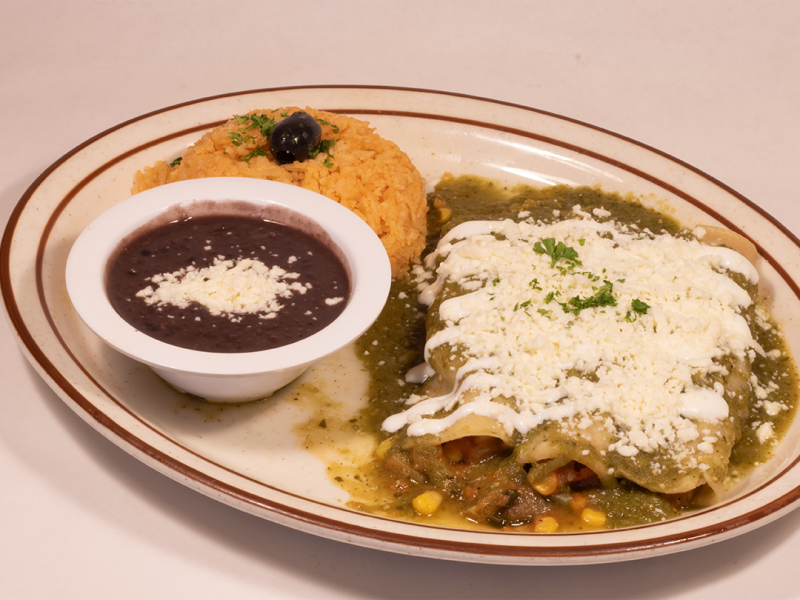 Enchiladas Vegetarianas